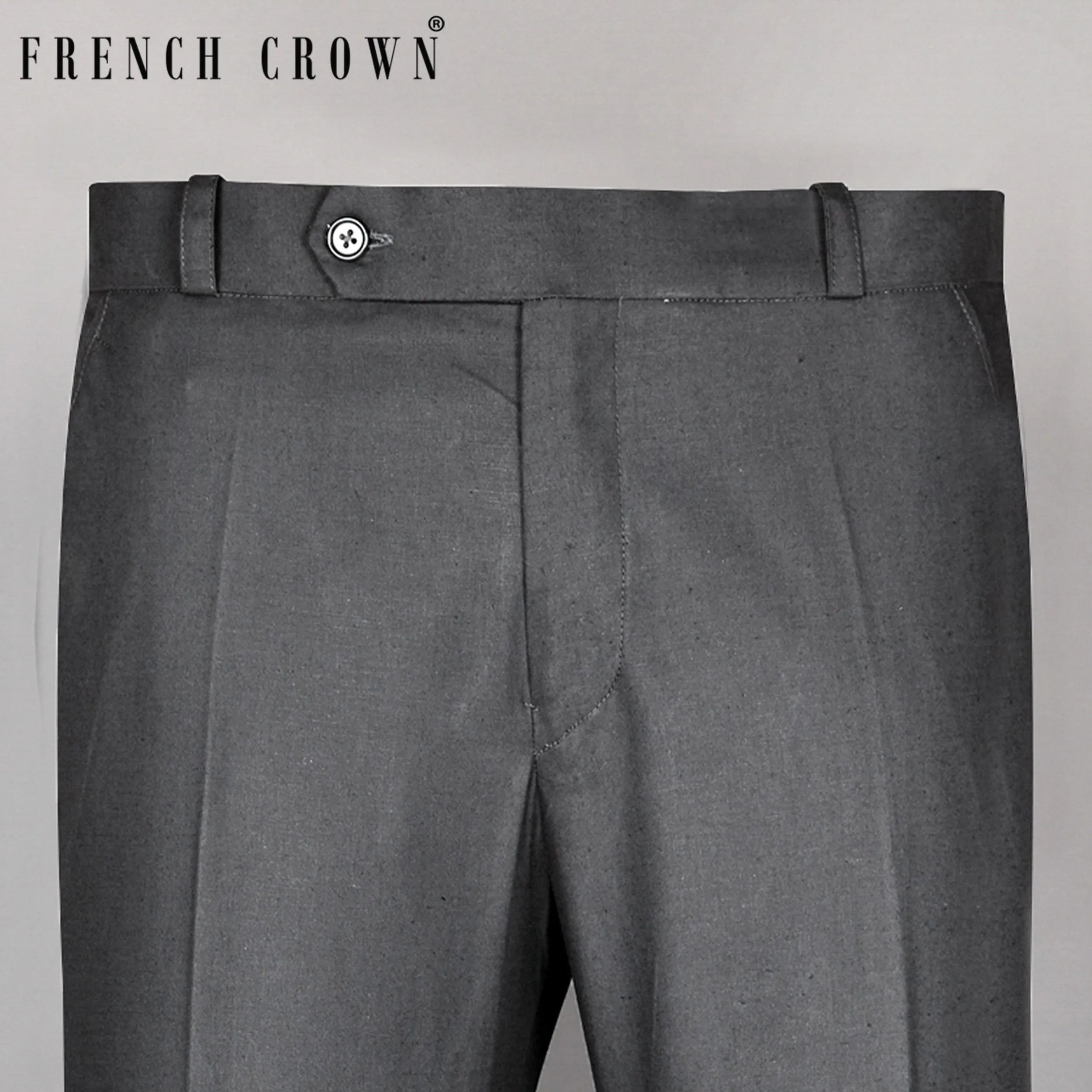 Anchor Grey Linen Havana Performance Pant