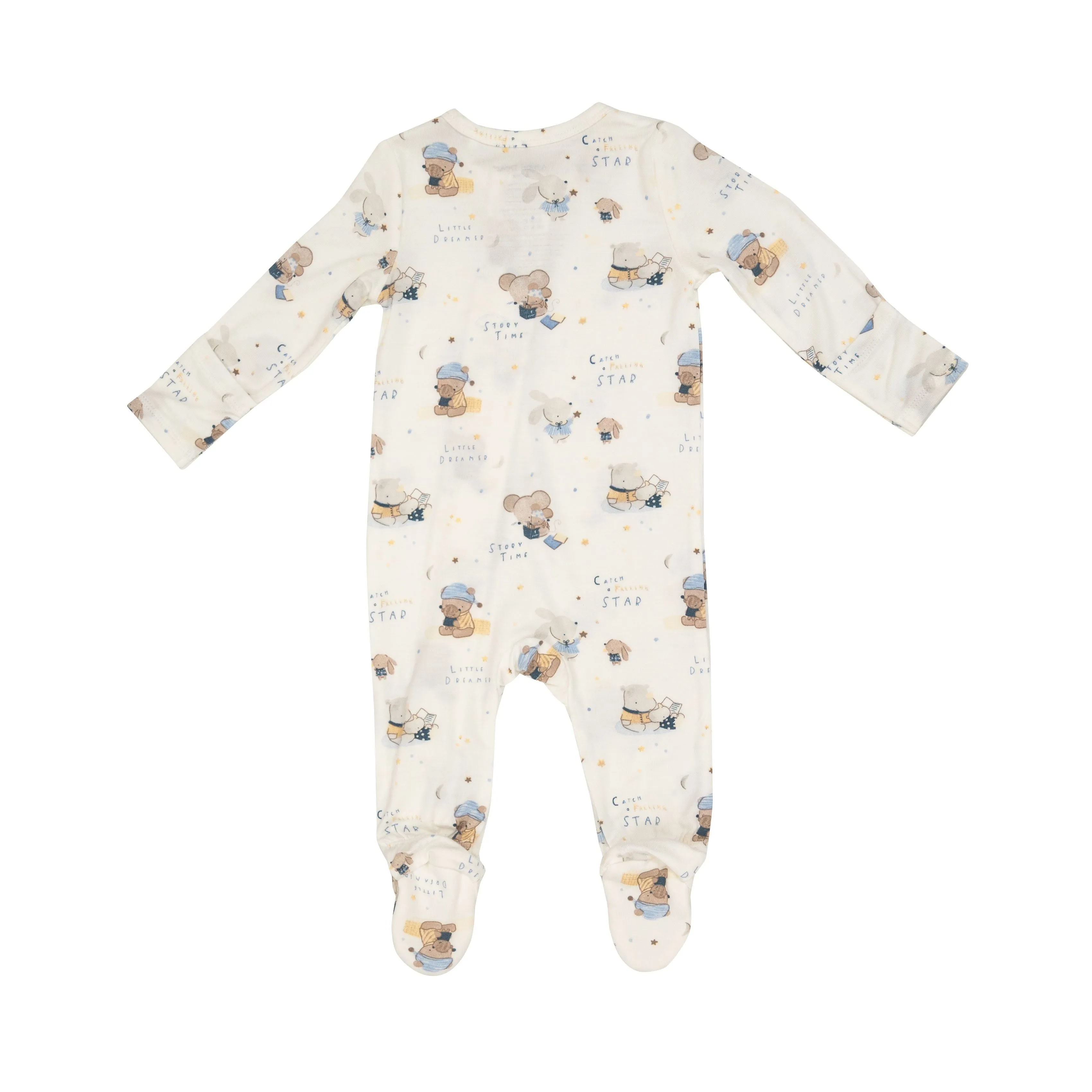 Angel Dear - Bedtime Story Animals Zipper Footie