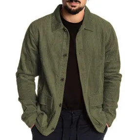 Button Down Corduroy Jacket