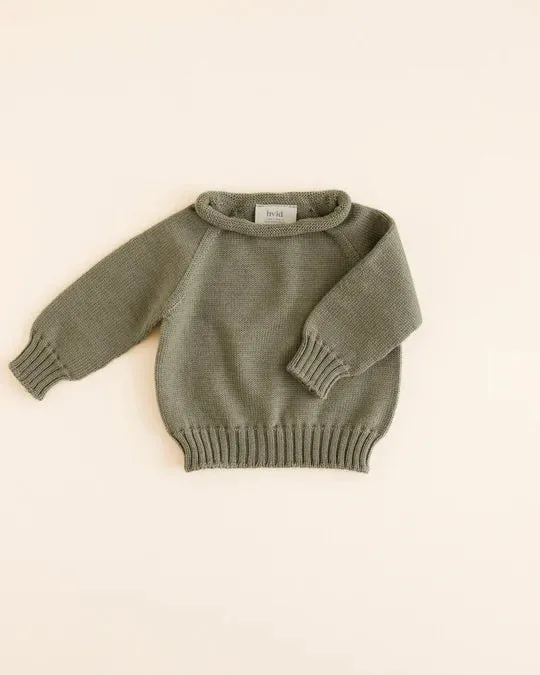 HVID Sweater Georgette Green