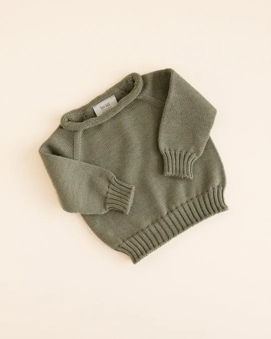 HVID Sweater Georgette Green