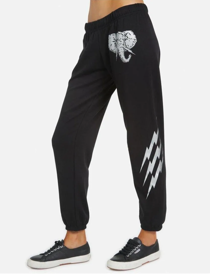 Lauren Moshi Brynn Electric Elephant Sweatpants
