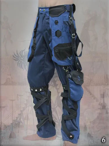 Orgone Pants with multi cargo pockets - apocalyptic clothing