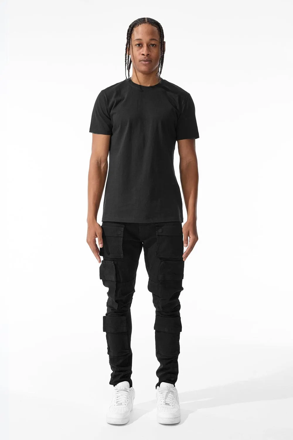 Ross - Maui Cargo Pants (Jet Black)