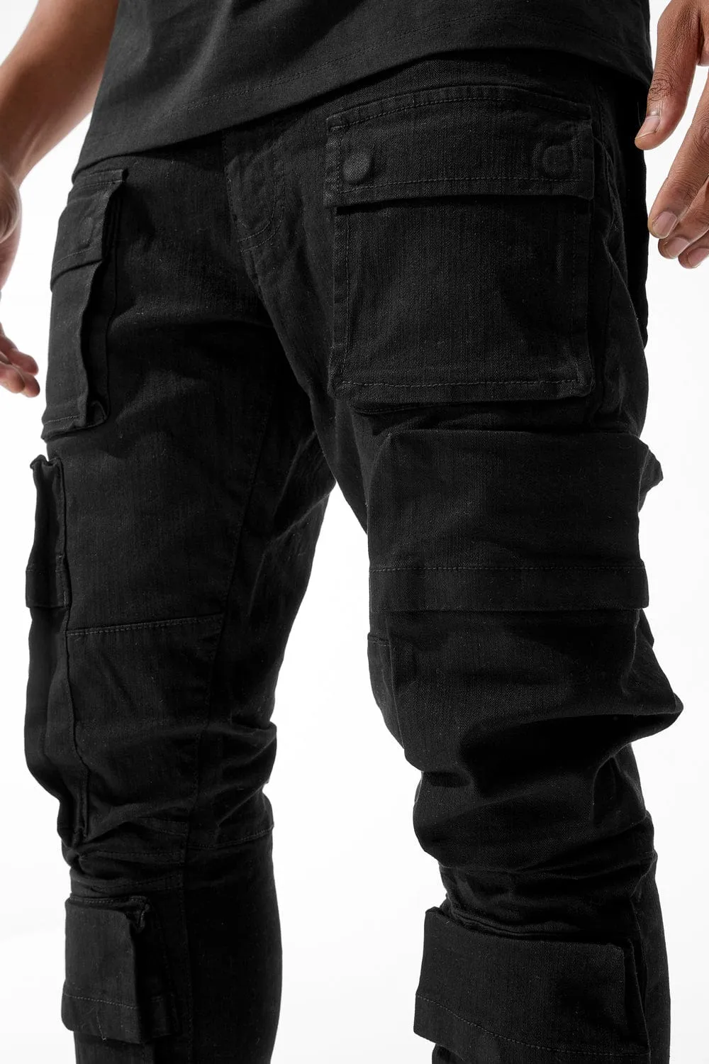 Ross - Maui Cargo Pants (Jet Black)