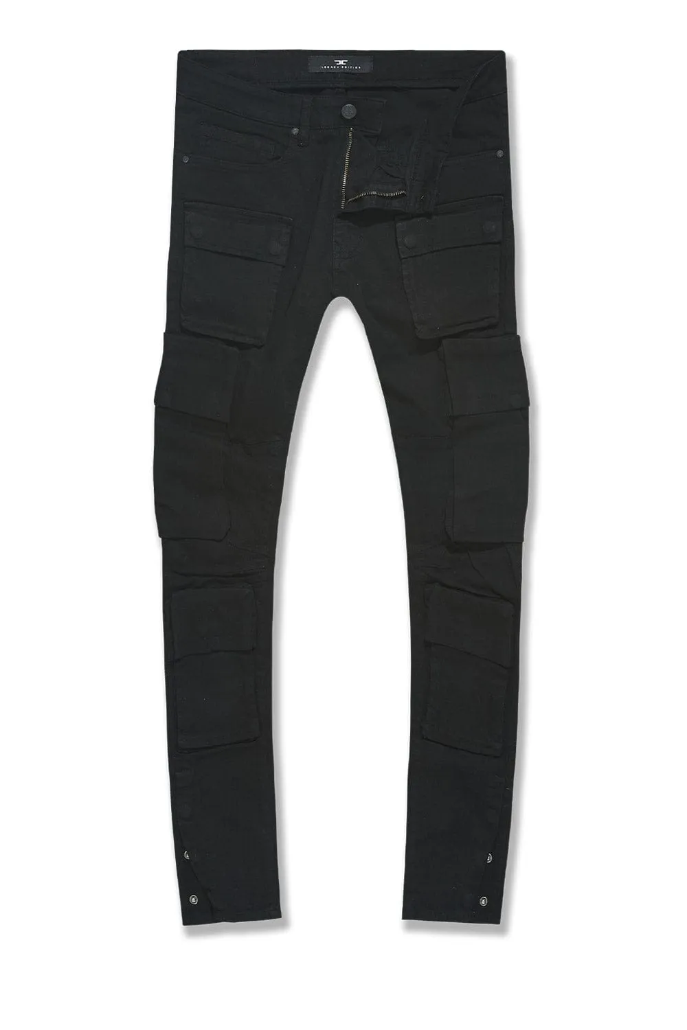 Ross - Maui Cargo Pants (Jet Black)