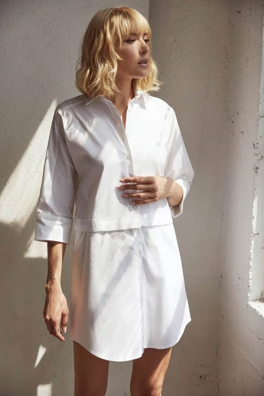 The Convertible Shirt Dress