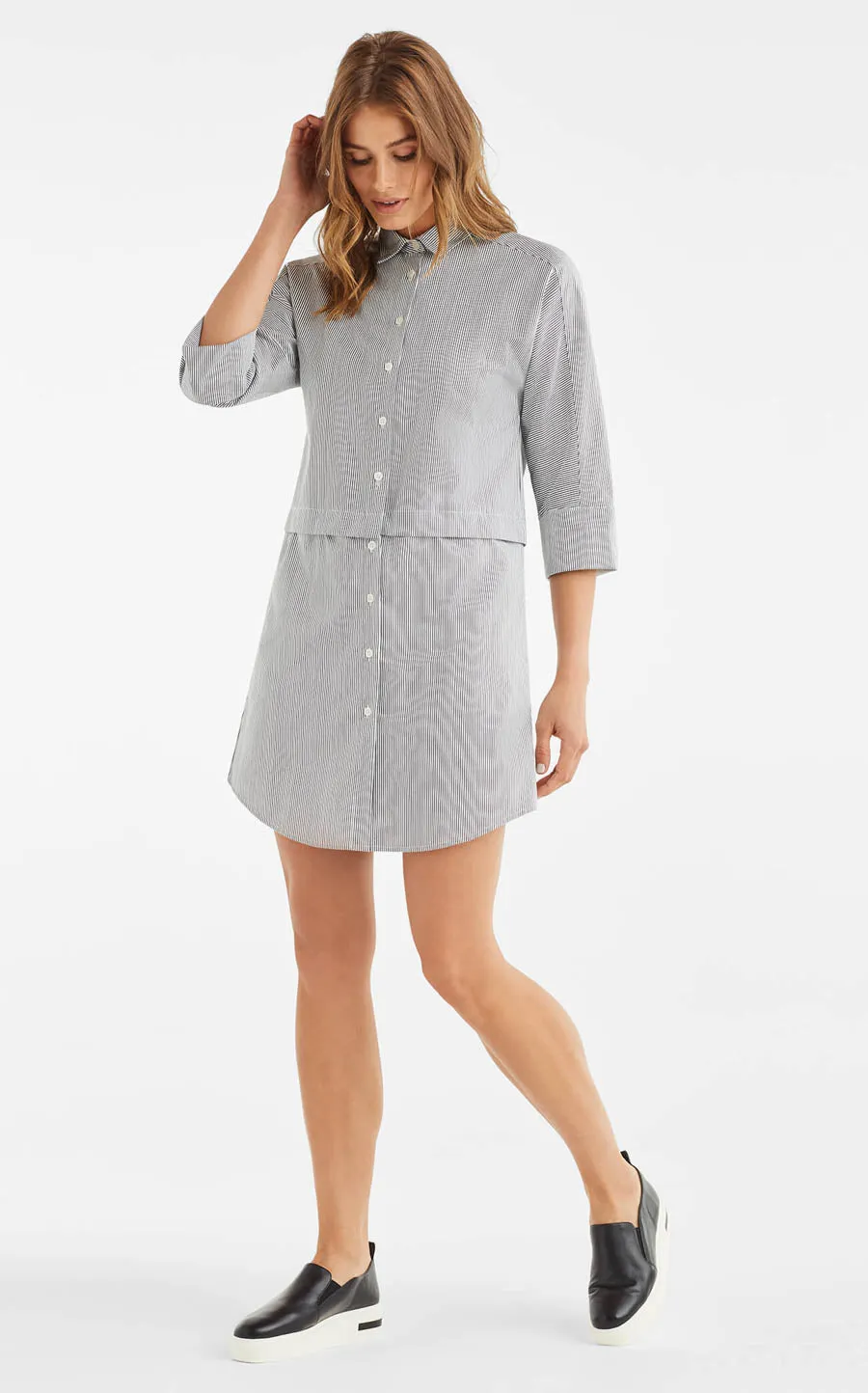 The Convertible Shirt Dress