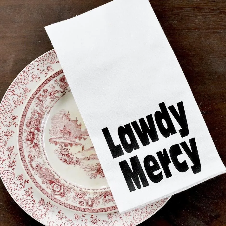 The Lawdy Mercy Cotton Napkin